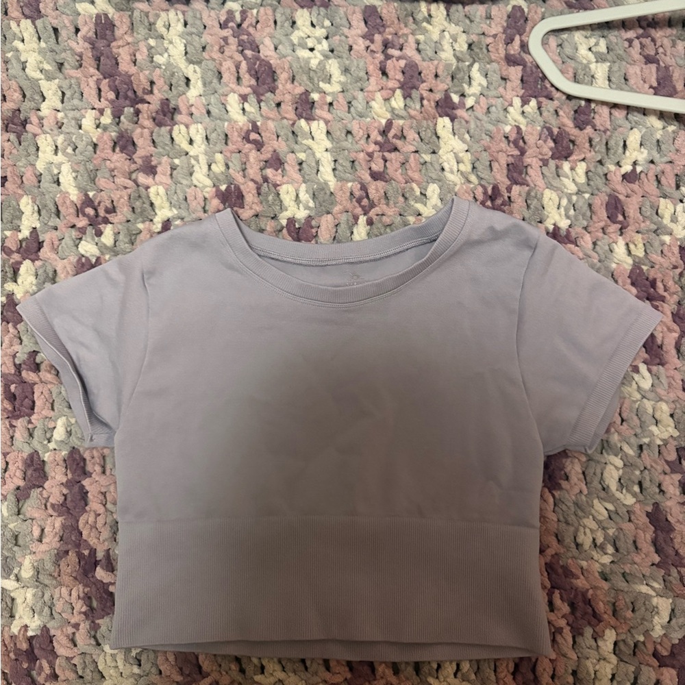 Lavender Crop Top for Women